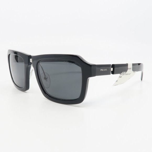 SPR 09X 1AB-S50 Prada Black/ Gray Sunglasses - Picture 5 of 6